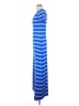 Aqua Stripes Blue Casual Dress Size S (estimated) - photo 5