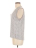 Athleta Chevron-herringbone Silver Sleeveless T-Shirt Size M - photo 5