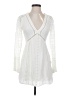 Lost + Wander 100% Rayon White Cocktail Dress Size S - photo 1