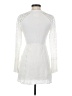 Lost + Wander 100% Rayon White Cocktail Dress Size S - photo 2