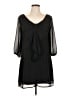 A. Byer 100% Polyester Black 3/4 Sleeve Blouse Size L - photo 1