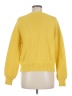 Maison Jules Solid Yellow Pullover Sweater Size M - photo 2