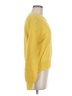 Maison Jules Solid Yellow Pullover Sweater Size M - photo 4