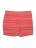 Ann Taylor LOFT 100% Cotton Stripes Red Shorts Size 0 - photo 1