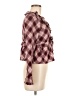 SELF E 100% Rayon Burgundy Long Sleeve Blouse Size M - photo 4