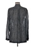 Giorgio Armani Chevron-herringbone Gray Long Sleeve Blouse Size 8 - photo 2