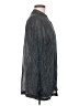 Giorgio Armani Chevron-herringbone Gray Long Sleeve Blouse Size 8 - photo 4