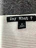 Say What? Ivory Pullover Sweater Size M - photo 7