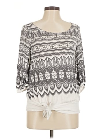 Deletta 3/4 Sleeve T-Shirt (view 1)