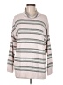 J.Jill Stripes Pink Pullover Sweater Size M - photo 1