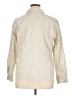 Chico's Stripes Ivory Long Sleeve Button-Down Shirt Size XL (3) - photo 2