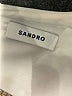 Sandro 100% Viscose Ivory Cocktail Dress Size EU (FR) 40 / US 8 - photo 7