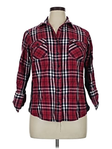 Zac & Rachel 3/4 Sleeve Button-Down Shirt (view 1)
