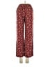 Aeropostale 100% Rayon Floral Red Casual Pants Size S - photo 2