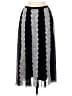 Bianco Nero Chevron-herringbone Black Formal Skirt Size EU 38 / US 8 - photo 1