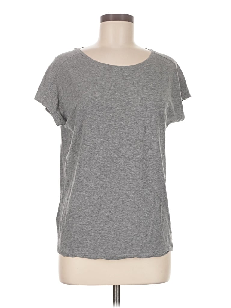 Pre-owned Eddie Bauer Short Sleeve T-shirt In Gray