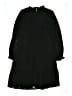 Arshiner 100% Polyester Solid Black Dress Size 150 cm / US 12 - photo 2
