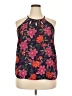 Papermoon 100% Polyester Black Sleeveless Blouse Size XXL - photo 1