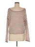 Intermix Stripes Tan Pullover Sweater Size M - photo 1