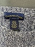 Charter Club 100% Cotton Tweed Blue Pullover Sweater Size M - photo 7