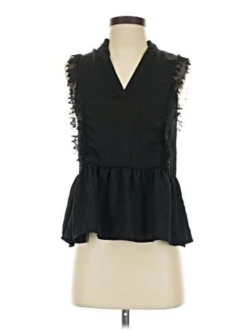 Blue Rain Sleeveless Blouse (view 1)
