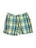 Blueberi Boulevard Plaid Green Board Shorts 9-12 MO / 12 MO - photo 1