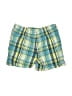 Blueberi Boulevard Plaid Green Board Shorts 9-12 MO / 12 MO - photo 2