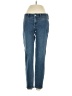Free People 100% Cotton Hearts Blue Jeans Size 25 waist - photo 1