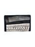 F.E.V. by Francesca E. Versace Gray Blue Clutch One size - photo 1