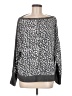 Vince Camuto Animal Print Gray Pullover Sweater Size M - photo 1