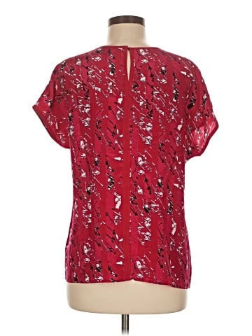 Pure Collection Short Sleeve Silk Top (view 2)