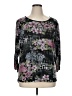 iB Diffusion Black 3/4 Sleeve Blouse Size XL - photo 1