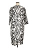 Peter Nygard Print Silver Casual Dress Size 1X - photo 2