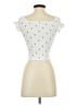 Japna 100% Viscose White Short Sleeve Top Size XS - photo 2