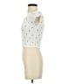 Japna 100% Viscose White Short Sleeve Top Size XS - photo 5
