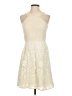 Unbranded 100% Cotton Ivory Cocktail Dress Size 4 - photo 1