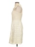 Unbranded 100% Cotton Ivory Cocktail Dress Size 4 - photo 5