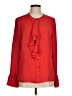 Eva Longoria 100% Polyester Red Long Sleeve Blouse Size M - photo 1