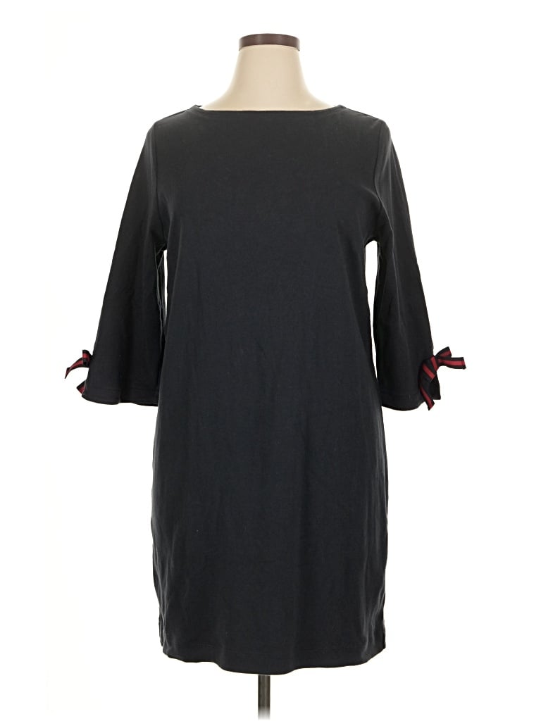 Pre-owned Talbots Casual Dress In Black