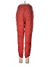 Billabong 100% Rayon Hearts Red Casual Pants Size M - photo 2