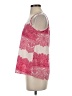 Blue Rain 100% Polyester Pink Sleeveless Blouse Size S - photo 5