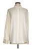 Nordstrom Signature Solid Ivory Long Sleeve Silk Top Size M - photo 1