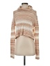 Urban Outfitters Stripes Tan Turtleneck Sweater Size S - photo 1