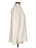 Nordstrom Signature Solid Ivory Long Sleeve Silk Top Size M - photo 4