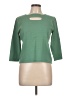 Dana Buchman Green 3/4 Sleeve Top Size Lg Petite - photo 1