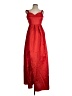 Unbranded 100% Polyurethane Red Cocktail Dress Size S - photo 1