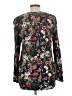 Esprit 100% Viscose Floral Black Long Sleeve Blouse Size 10 - photo 2