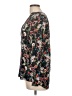 Esprit 100% Viscose Floral Black Long Sleeve Blouse Size 10 - photo 5