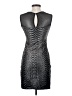 Jump Apparel Metallic Silver Cocktail Dress Size 3 - 4 - photo 2