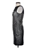 Jump Apparel Metallic Silver Cocktail Dress Size 3 - 4 - photo 5